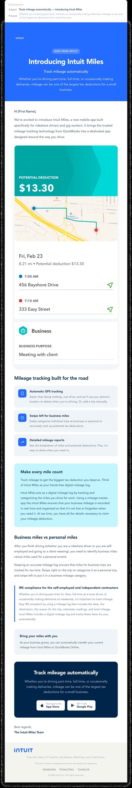 Intuit Miles · feature