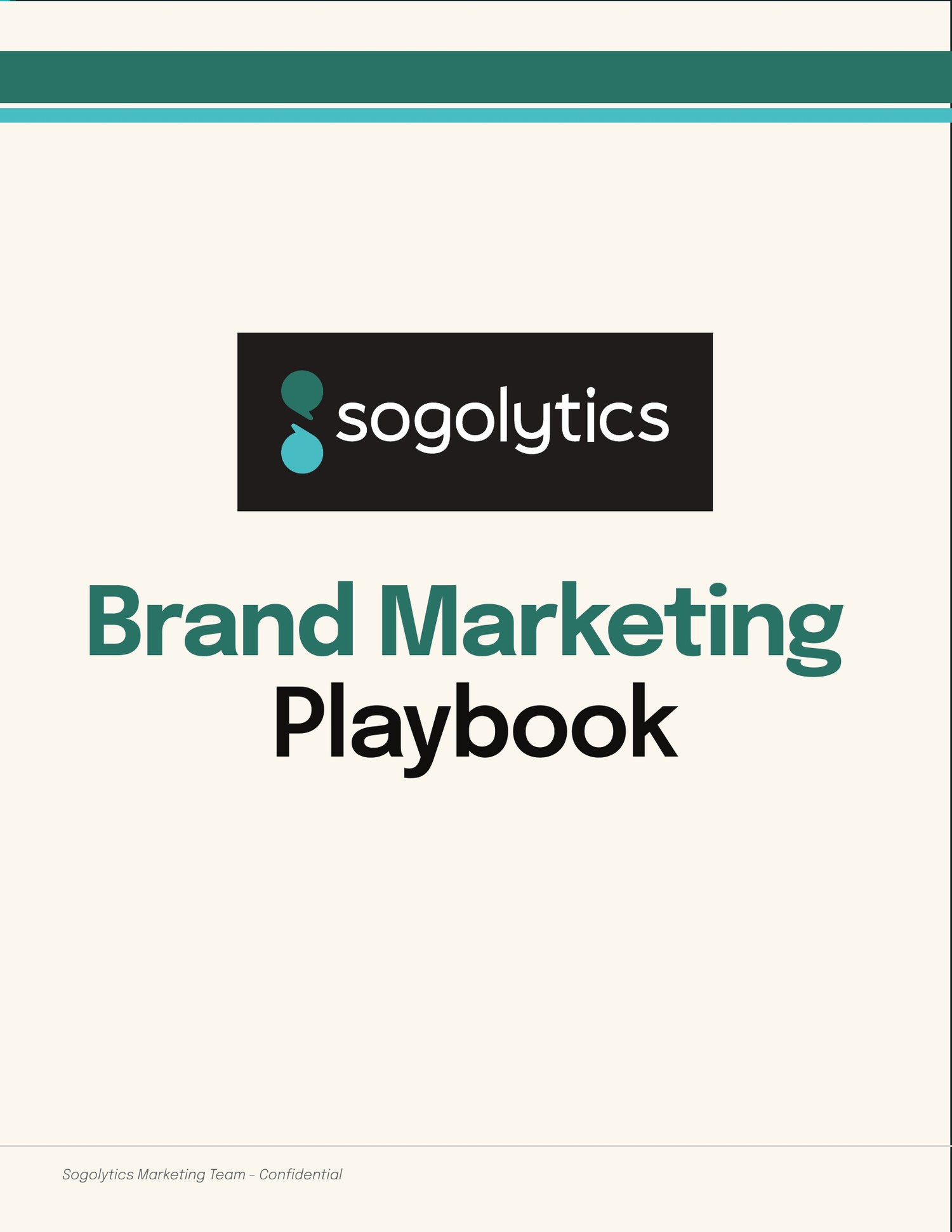 Brand Marketing Playbook