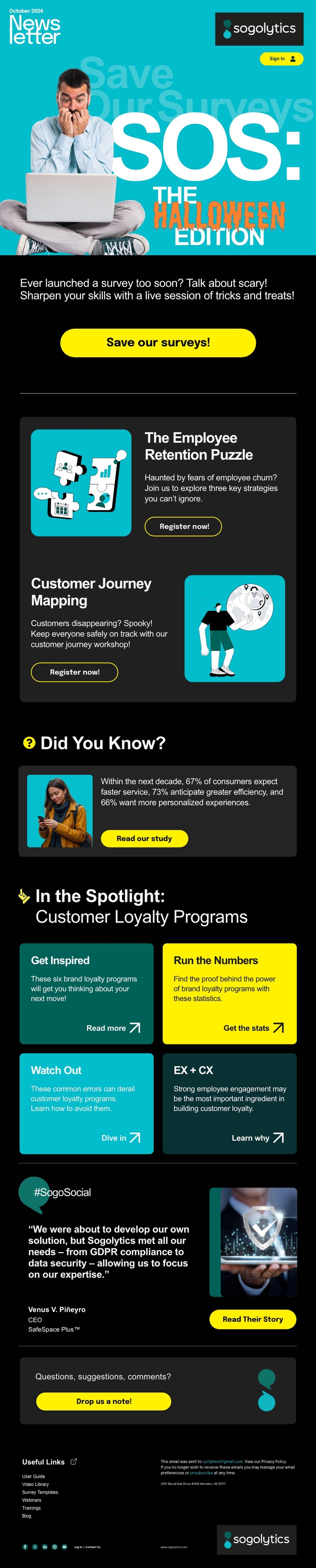 Newsletter · October, paid