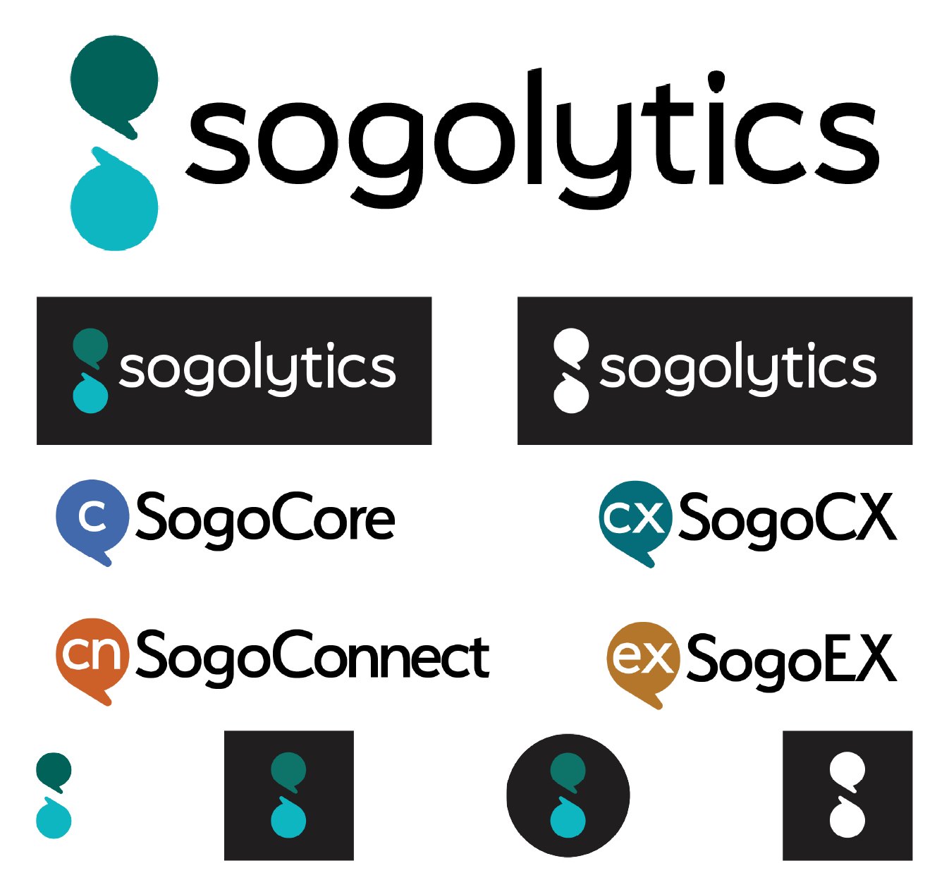 Wordmark, sub-brand lockups, app marks