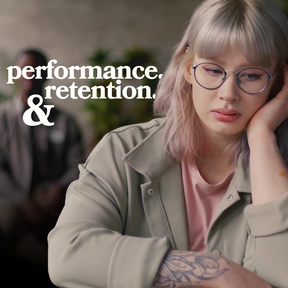 Performance, retention, morale · square