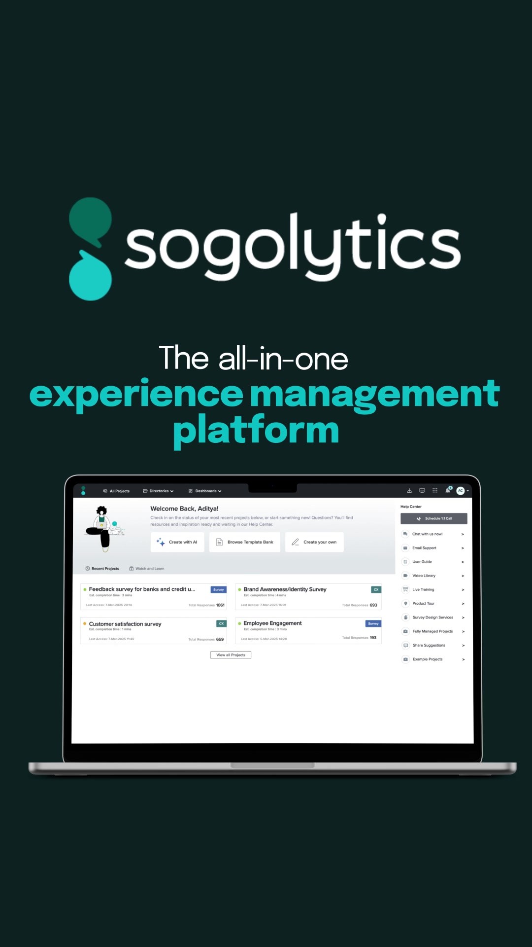 All-in-one platform · vertical