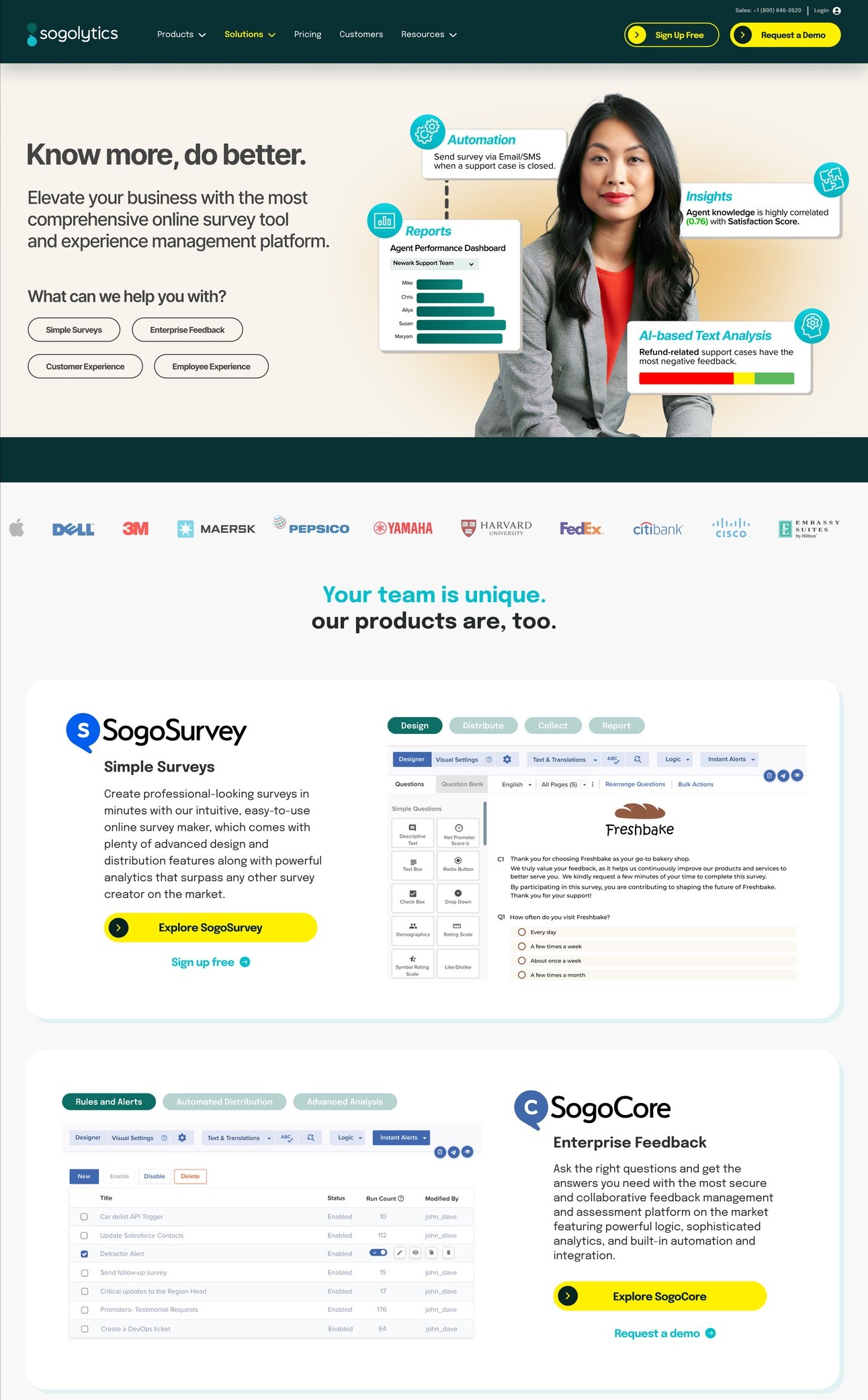 The homepage as it shipped