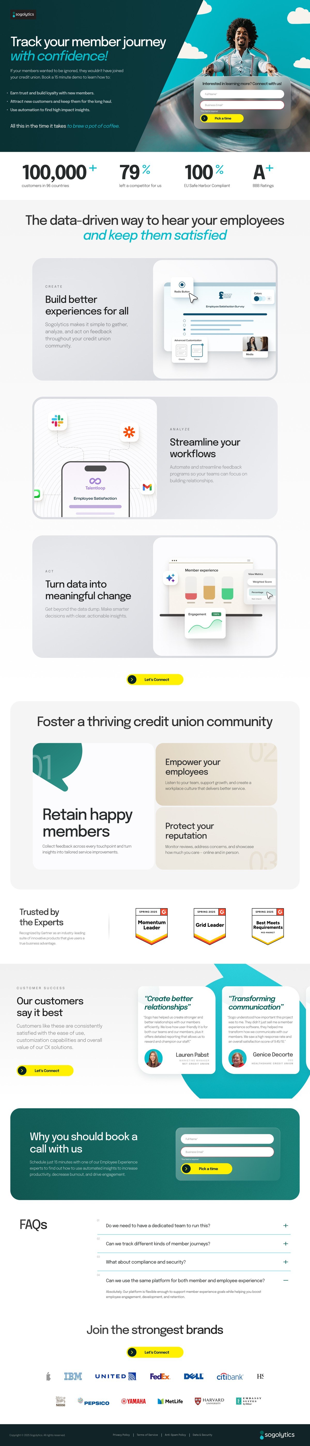 Credit union vertical