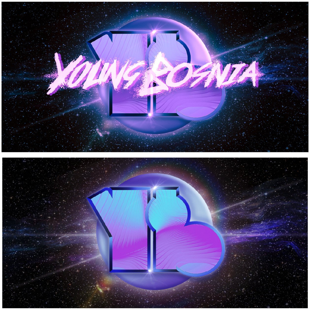 Young Bosnia · logotype and cover art